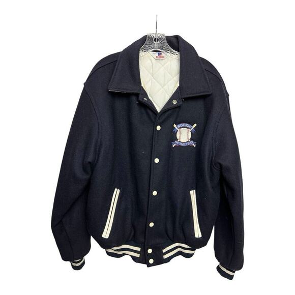 VTG Rookie Of The Year Movie Promo Varsity Jacket XLarge Daniel Stern Autograph